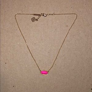 Pink Kendra Scott necklace!